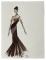 Luxury Fashion Brands | Original Designer Sketch | One of a Kind Artwork