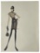Luxury Fashion Brands | Original Designer Sketch | One of a Kind Artwork