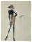 Luxury Fashion Brands | Original Designer Sketch | One of a Kind Artwork