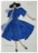 Christian Dior | Original Designer Sketch | One of a Kind Artwork