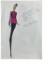 Luxury Fashion Brands | Original Designer Sketch | One of a Kind Artwork