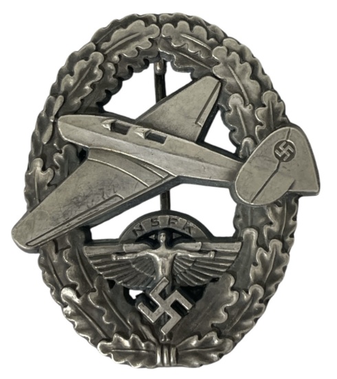 WWII German NSFK Powered Aircraft | Pilots Badge