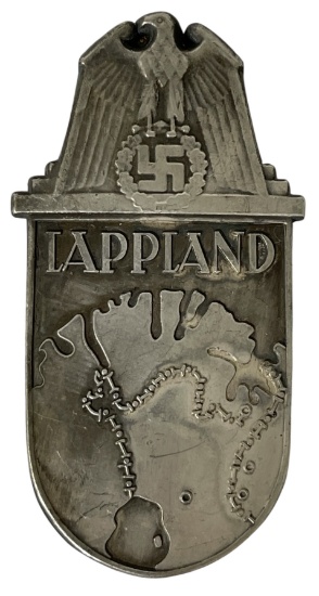 WWII German Military Lapland Shield Clip