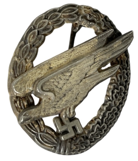 WWII German Reich Luftwaffe Fallschirmjager Pin