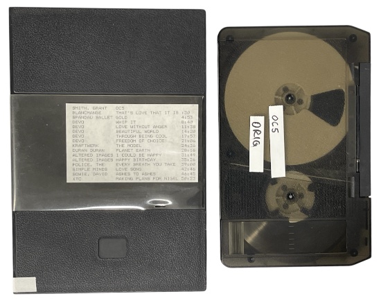Music Original Compilation Reel VHS