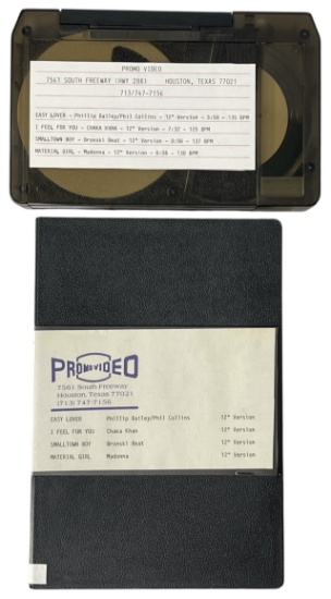 Music Original Compilation Reel VHS