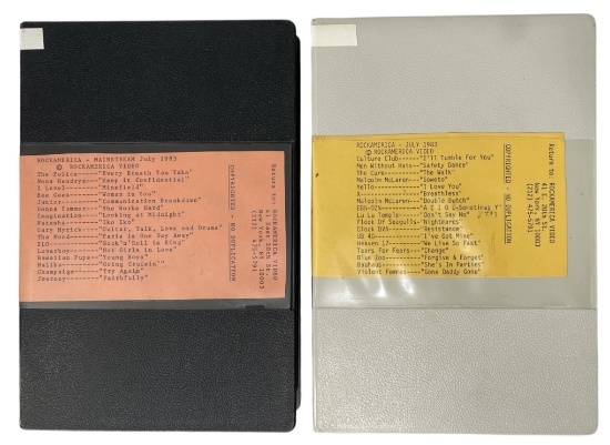 Music Original Compilation Reel VHS