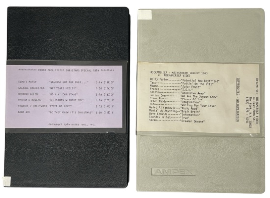 Music Original Compilation Reel VHS