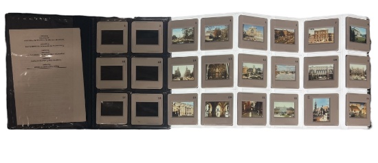 Vintage Photo Slide Booklet
