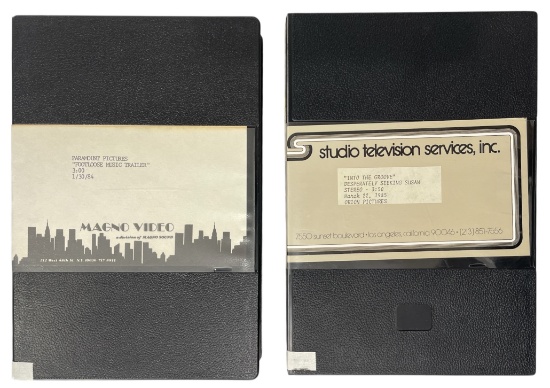 Music Original Compilation Reel VHS