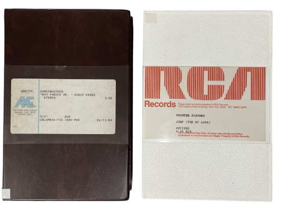 Music Original Compilation Reel VHS