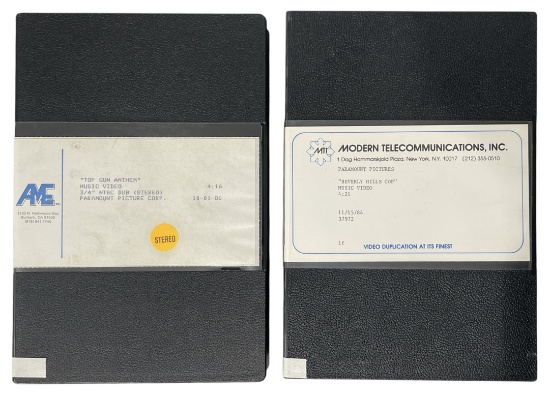 Music Original Compilation Reel VHS