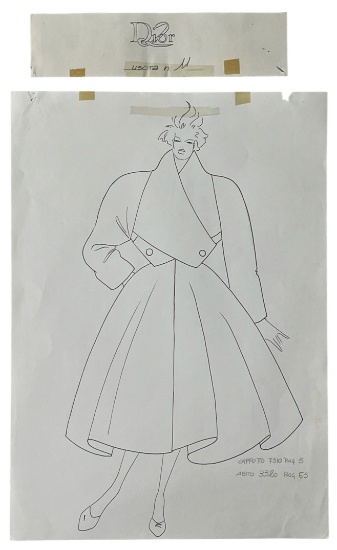 Christian Dior | Handwritten Dior Logo | On Fashion Print