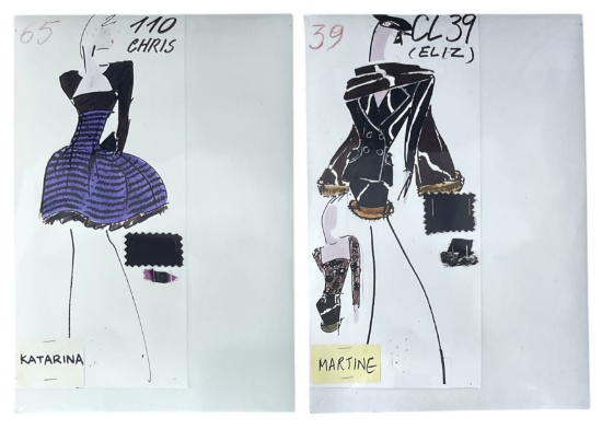 Luxury Fashion Brands | Designer Sketches | Photo Collection