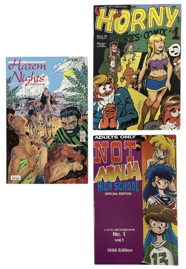 Erotic Adult Comic Book Collection