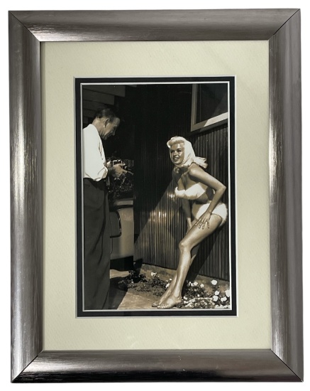 Framed Marilyn Monroe Photo