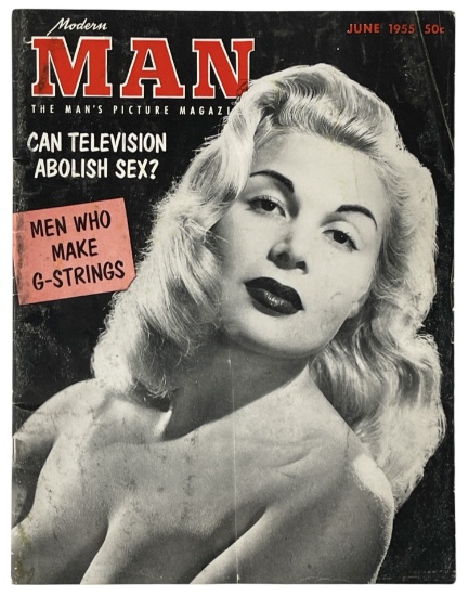 1955 Modern Man | The Mans Picture MAGAZINE | June