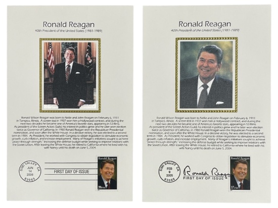 Ronald Reagan Stamp Collection
