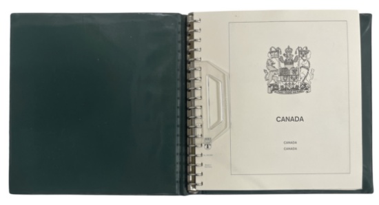 Stamp Book With Stamps