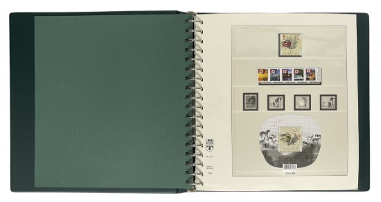 Stamp Book With Stamps
