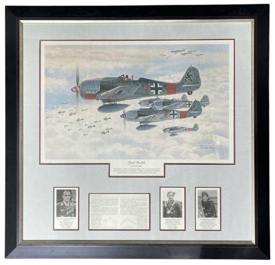 SIGNED Framed Real Trouble by Keith Ferris | No.193 | With COA