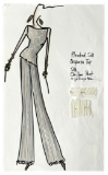 Luxury Fashion Brands | Original Designer Sketch | One of a Kind Artwork