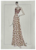 Luxury Fashion Brands | Original Designer Sketch | One of a Kind Artwork