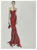 Luxury Fashion Brands | Original Designer Sketch | One of a Kind Artwork
