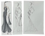 Luxury Fashion Brands | Original Designer Sketch | One of a Kind Artwork