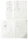 Luxury Fashion Brands | Original Designer Sketch | One of a Kind Artwork