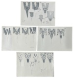Luxury Fashion Brands | Original Designer Sketch | One of a Kind Artwork
