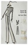 Luxury Fashion Brands | Original Designer Sketch | One of a Kind Artwork