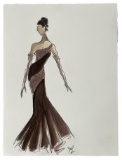 Luxury Fashion Brands | Original Designer Sketch | One of a Kind Artwork