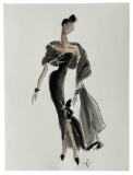 Luxury Fashion Brands | Original Designer Sketch | One of a Kind Artwork