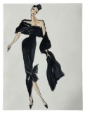 Luxury Fashion Brands | Original Designer Sketch | One of a Kind Artwork