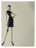 Luxury Fashion Brands | Original Designer Sketch | One of a Kind Artwork
