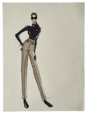 Luxury Fashion Brands | Original Designer Sketch | One of a Kind Artwork
