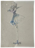 Luxury Fashion Brands | Original Designer Sketch On Vellum