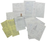 Luxury Fashion Brands | Original Designer Sketch and Note Collection