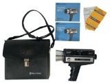 Bell and Howell | Autoload Super 8 | 6x Zoom Movie Camera | Model 1216