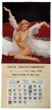 Erotic Adult 1957 Calendar | July Page