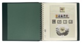Stamp Book With Stamps