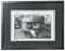 Signed Fidel Castro and Ernest Hemingway Framed Photo | with no coa