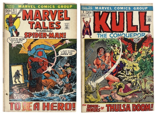 Marvels Kull The Conqueror and Marvels Tales | Comic Book Collection