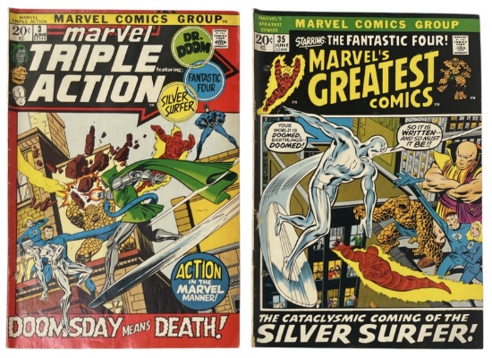 Marvels Triple Action and Marvels Greatest Comics
