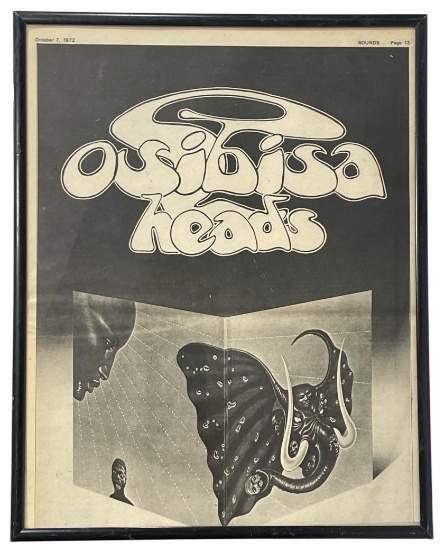 Framed Osibisa Heads | October 7 1972
