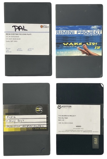 Betacam SP Tapes Collection
