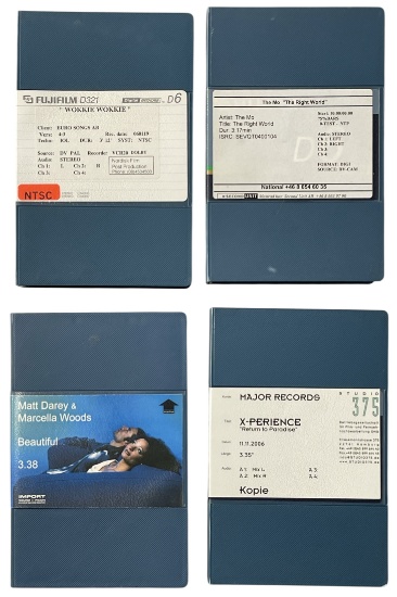 Betacam SP Tapes Collection
