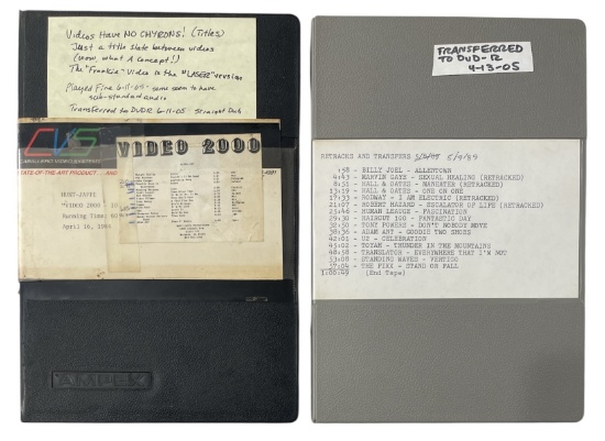 Music Compilation Reel | Original Content on Professional 3/4 Beta | Video Tape