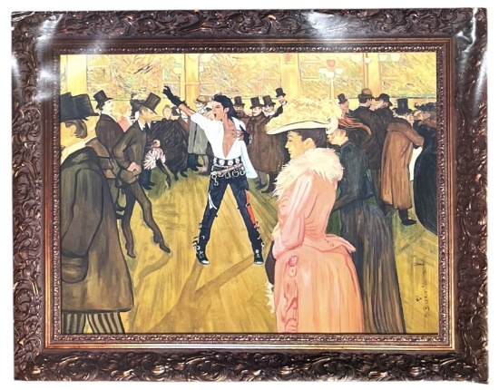 Mr. Brainwash | Michael Jackson Toulouse Lautrec | Poster